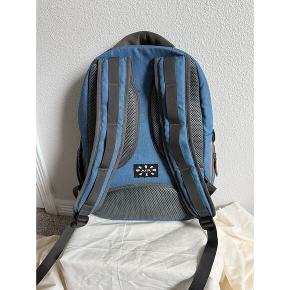 Volkano Breeze Backpack‎ With 15.6" Laptop Compartment, Blue/Gray - Picture 6 of 8